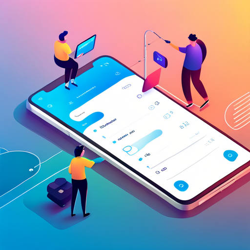 A contemporary digital illustration of a sleek and intuitive user interface for a todo app, featuring minimalist geometric shapes, a balanced composition in shades of blue and grey, with a focus on usability and user experience, inspired by the work of UX designers on Dribbble.