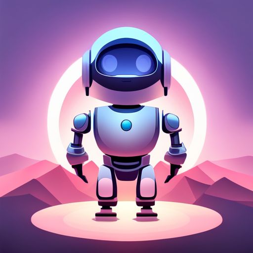 front facing view, robot, cute, tiny, low poly, rubber material, white background